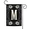 Toland Home Garden Classic Monogram Letter M Outdoor Garden Flag 18" x 12.5"